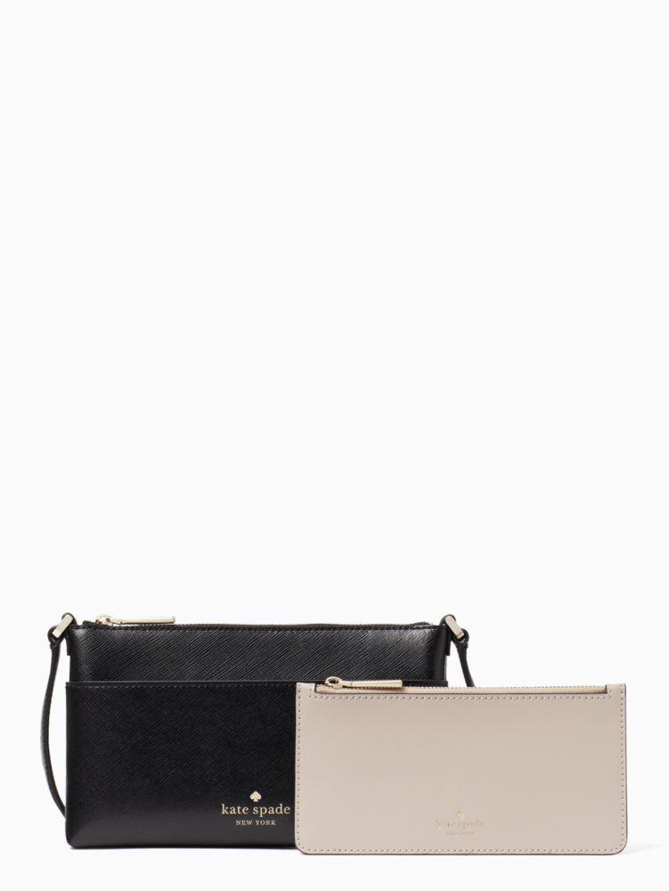 Kate Spade,Sadie Crossbody Set,crossbody bags,Black