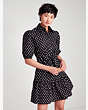 Kate Spade,harmony dot lake dress,dresses & jumpsuits,60%,Black