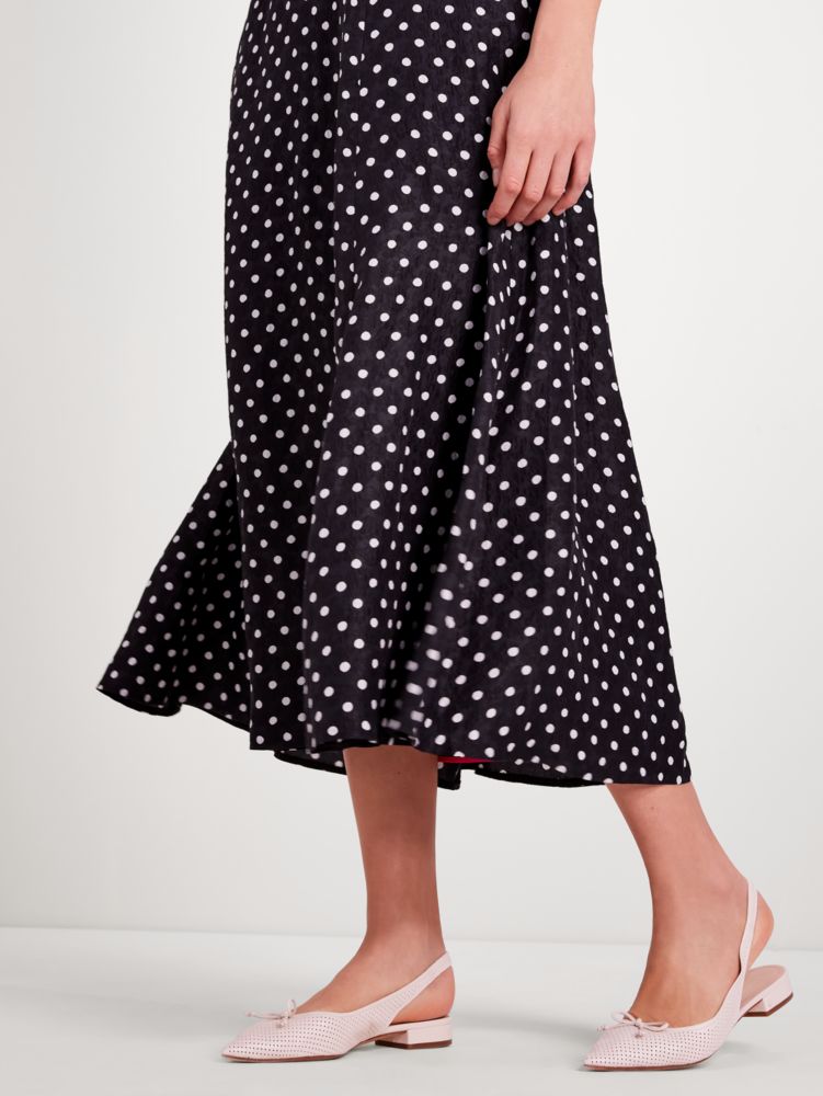 Kate Spade,Harmony Dot Cloqué Dress,