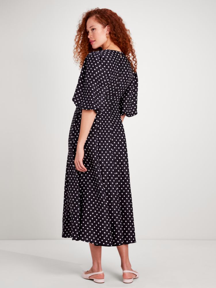 Kate Spade,Harmony Dot Cloqué Dress,