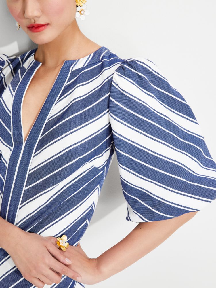 Kate Spade,Stripe Double Cloth Dress,