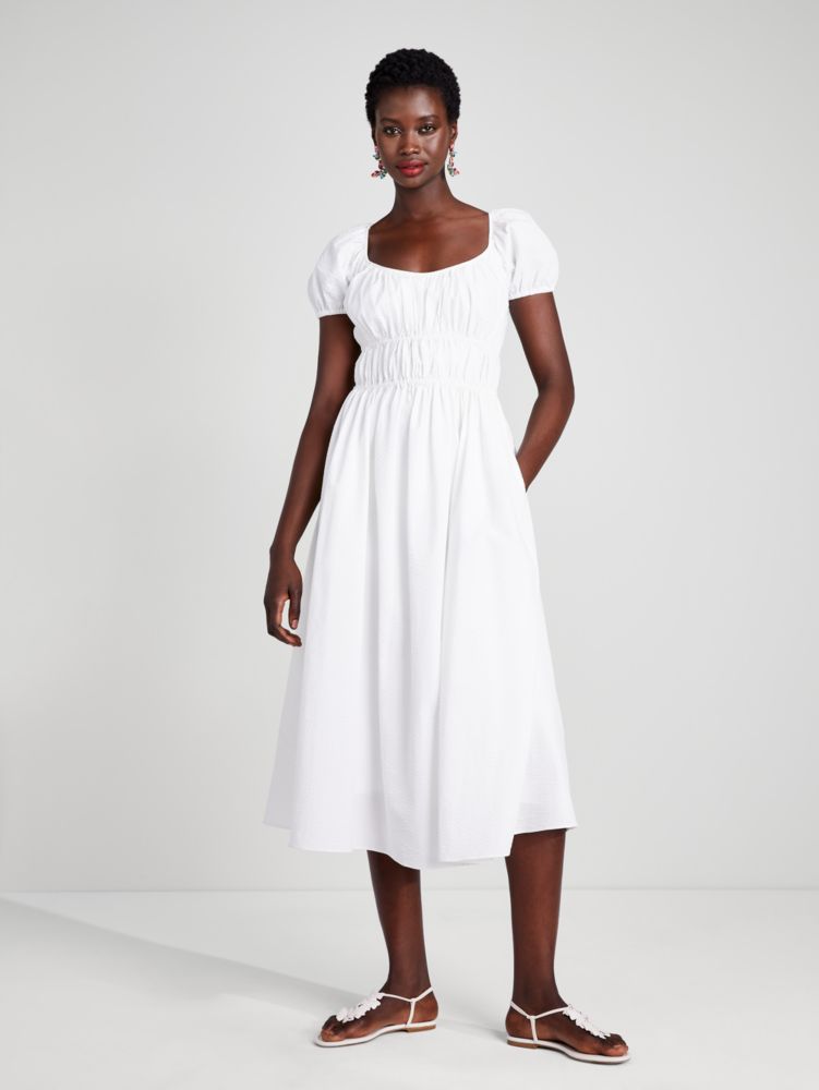 Seersucker Riviera Dress | Kate Spade FR