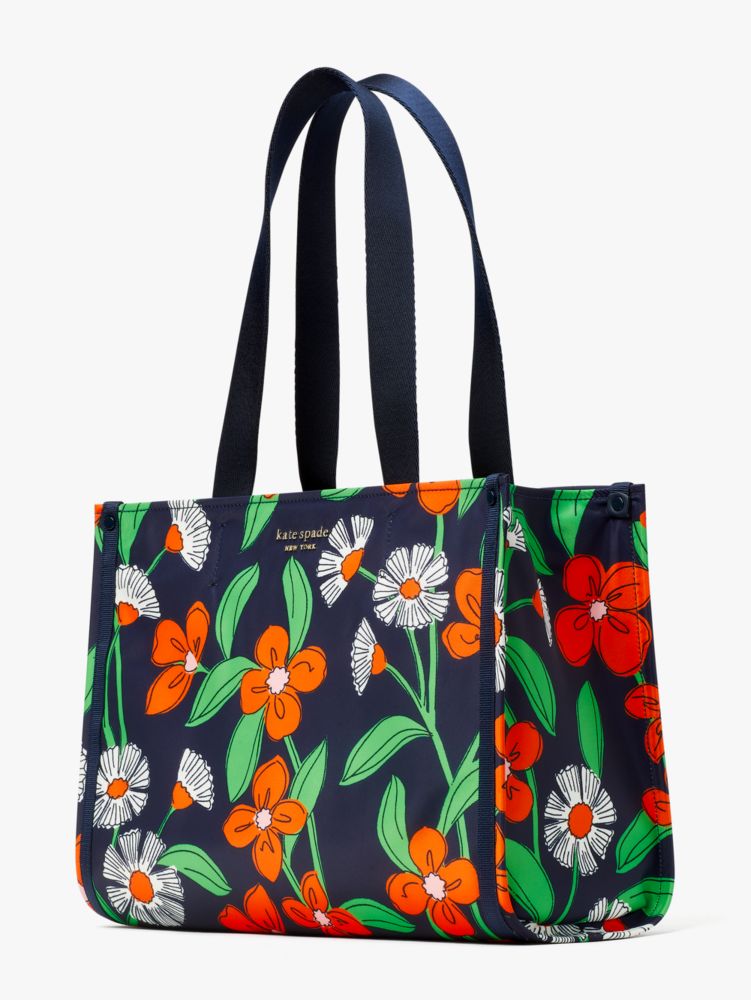 Kate Spade,The Little Better Sam Daisy Vines Medium Tote,