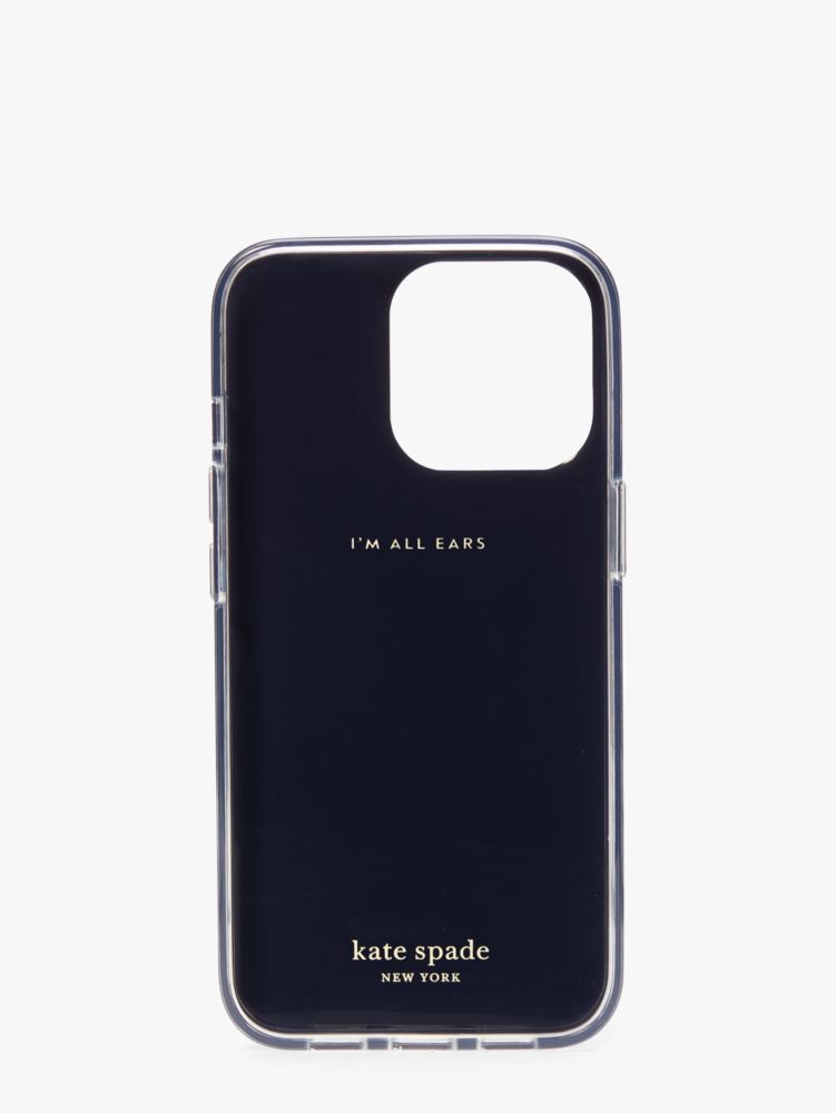 Kate Spade,Sunshine Dot iPhone 13 Pro Case,phone cases,Navy Multi