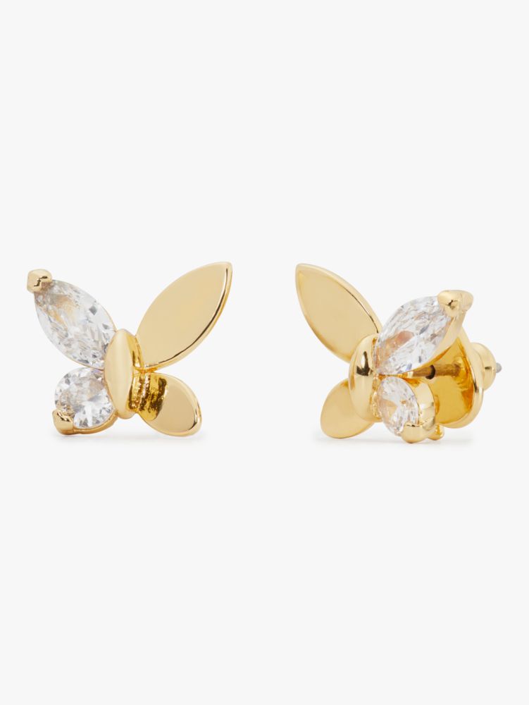 Kate spade in a flutter statement Earrings Butterfly studs Jewelry