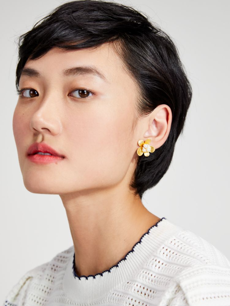 Garden Party Statement Studs, , Product