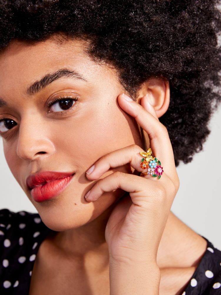 New Bloom Statement Ring, , Product