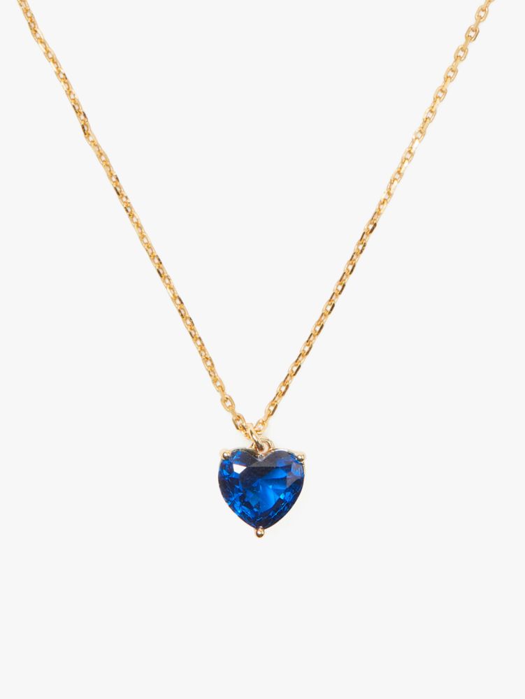 Heart necklace store kate spade