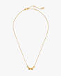 Kate Spade,Winning Pair Pink Promise Necklace,necklaces,Gold Multi
