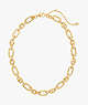 Kate Spade,stay connected necklace,Gold