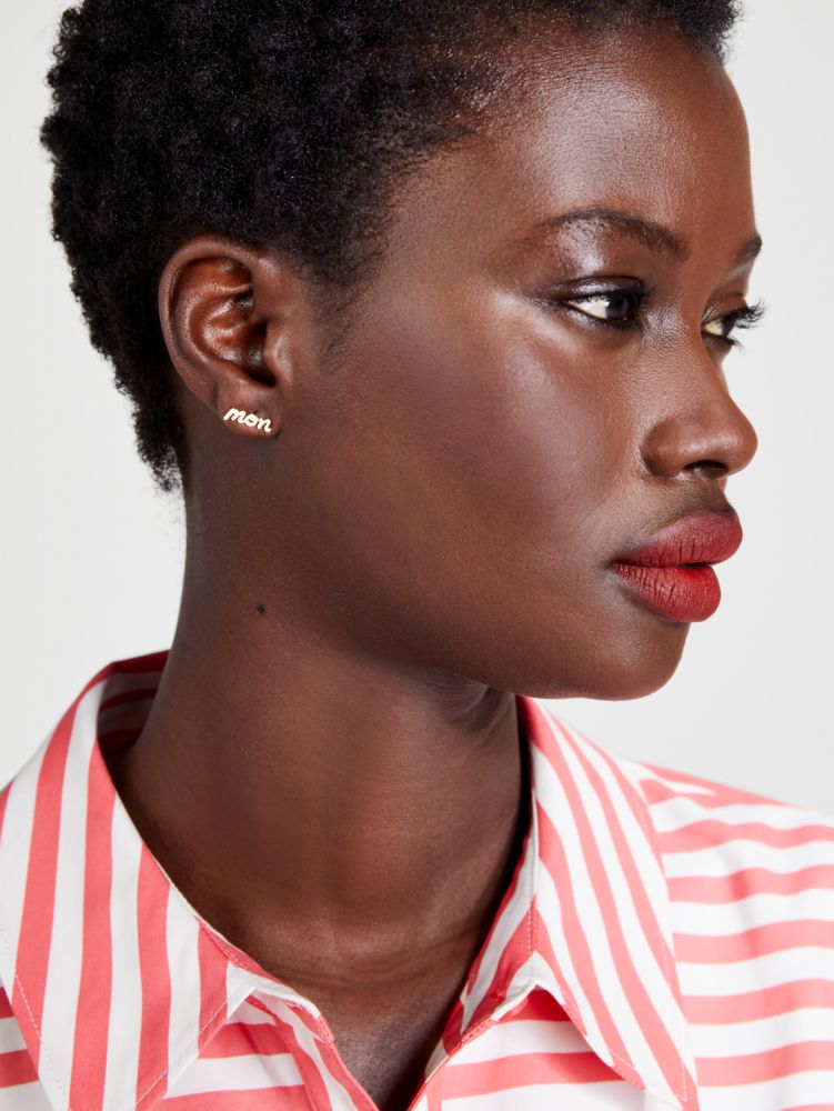 Kate Spade,True Love Mon Amour Studs,
