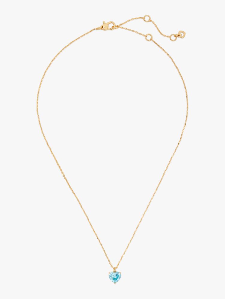 Kate Spade,My Love March Heart Pendant,