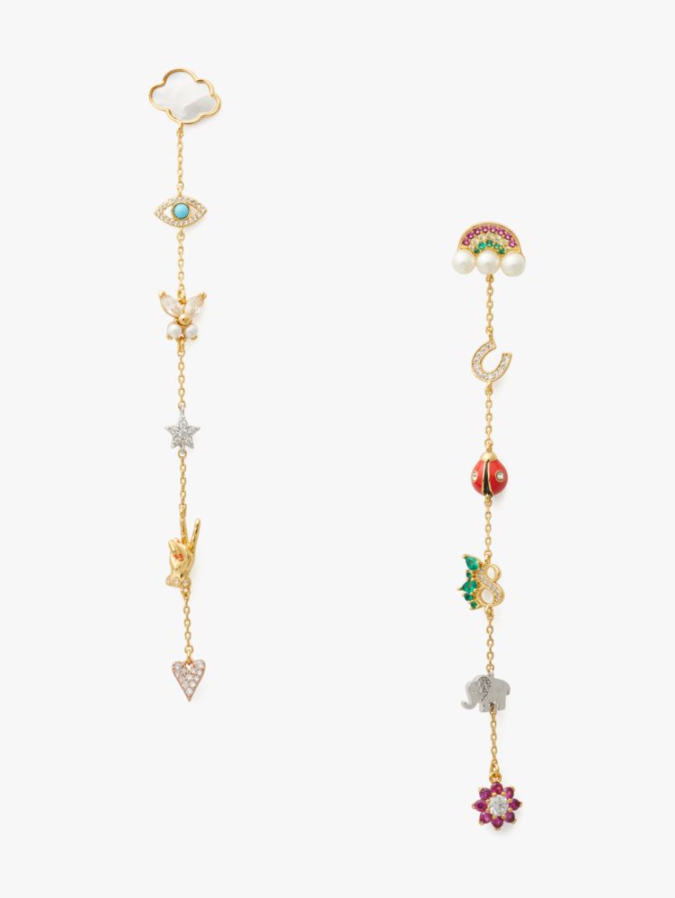 国内 Kate Spade glamorous strands linear earrings K6262 Amazon.com: Kate Spade New York Glamorous Strands Linear