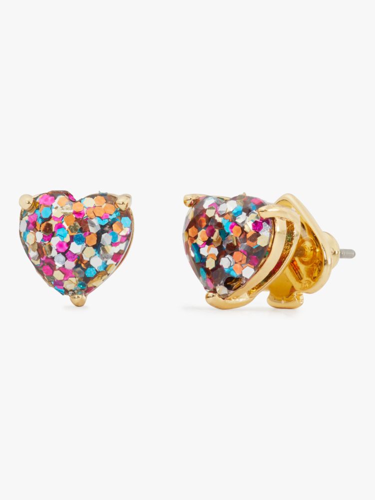 Kate spade glitter stud on sale earrings