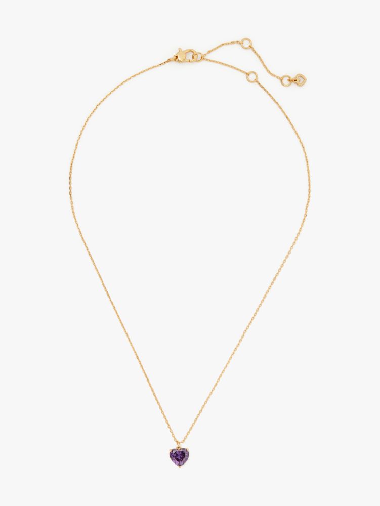 kate spade new york My Love Heart Short Pendant Necklace