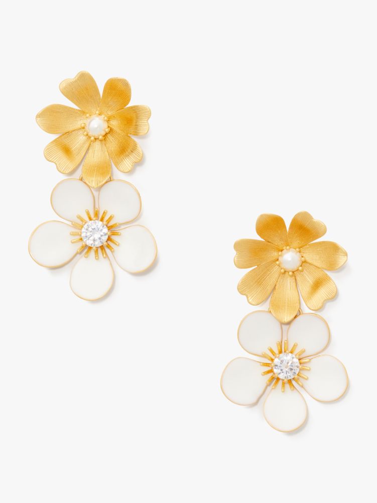 Garden Party Double Drop Earrings | Kate Spade New York