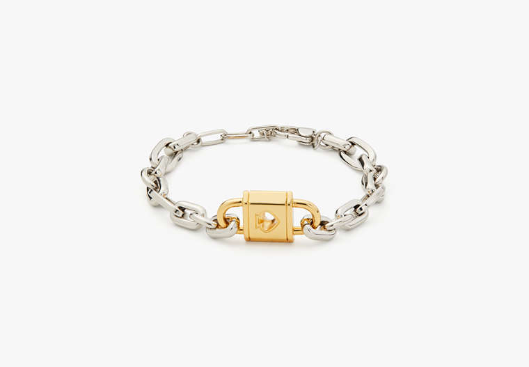 Lock And Spade Bracelet, , Product