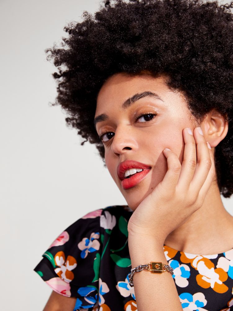 Kate Spade,Lock And Spade Bracelet,