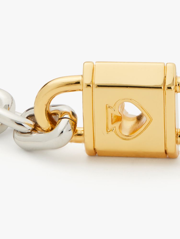 Kate Spade,Lock And Spade Bracelet,