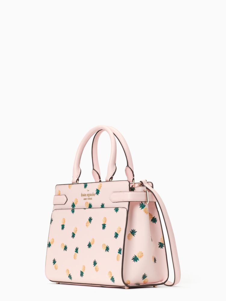 Staci Medium Pineapple Satchel, , Product