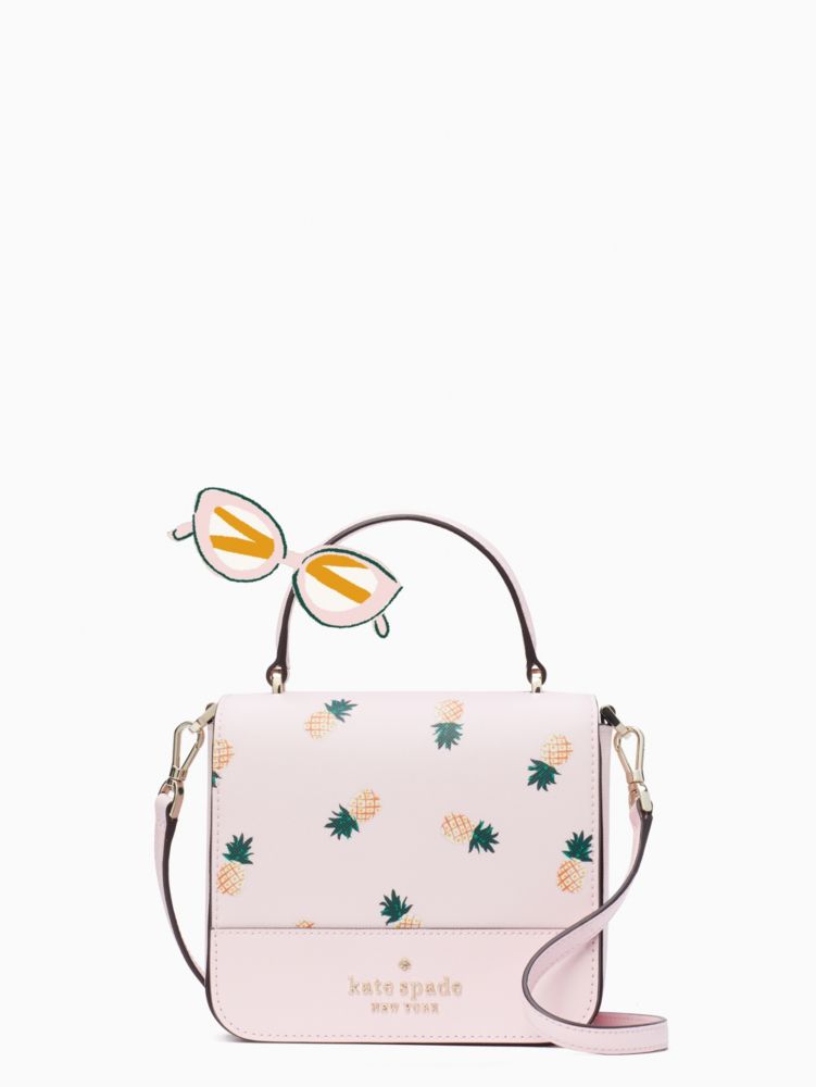 Kate Spade New York Staci Square Pineapple Crossbody