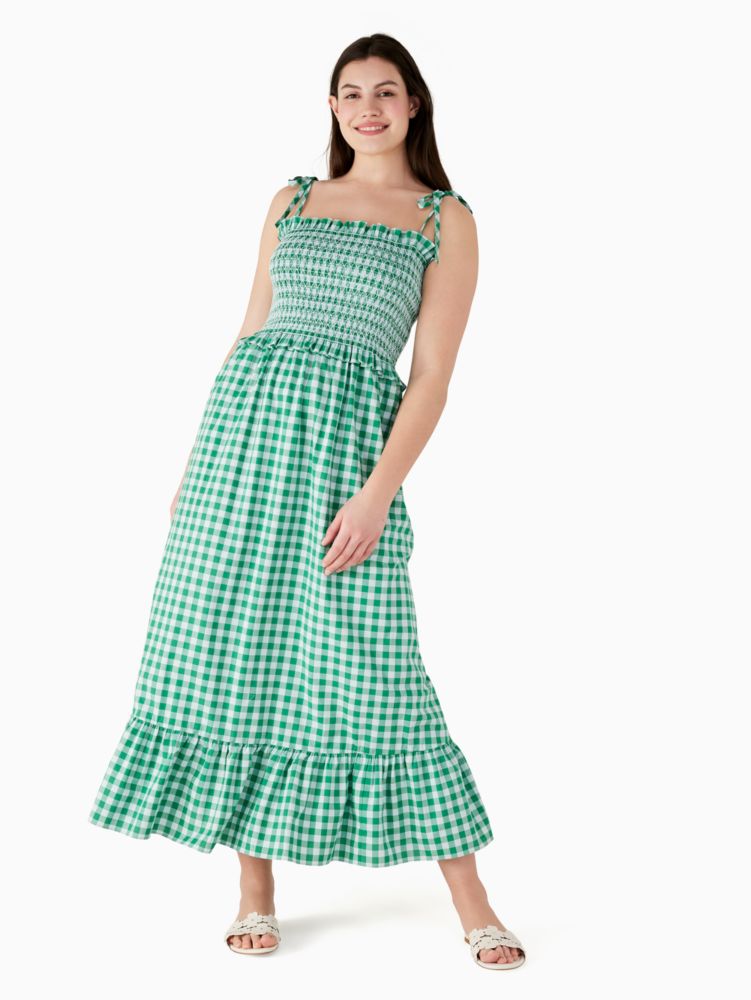 Kate spade outlet gingham dress