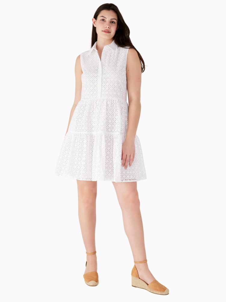 Kate Spade,eyelet shirtdress,60%,