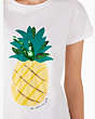 Kate Spade,pineapple t shirt,60%,Fresh White