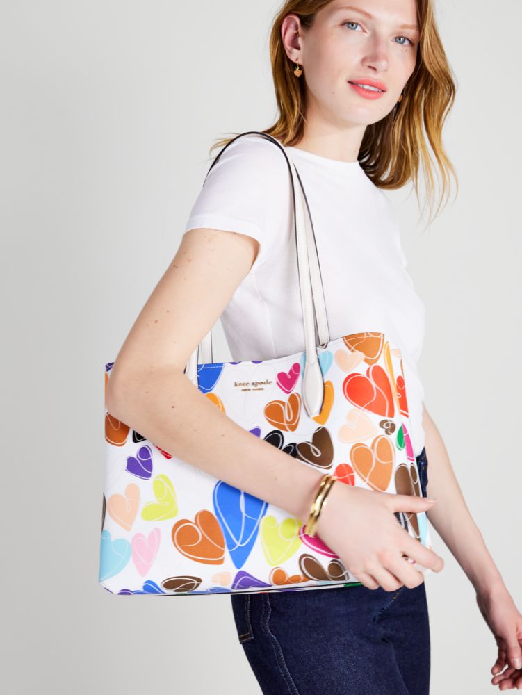 kate spade new york All Day Heart Tote - Macy's