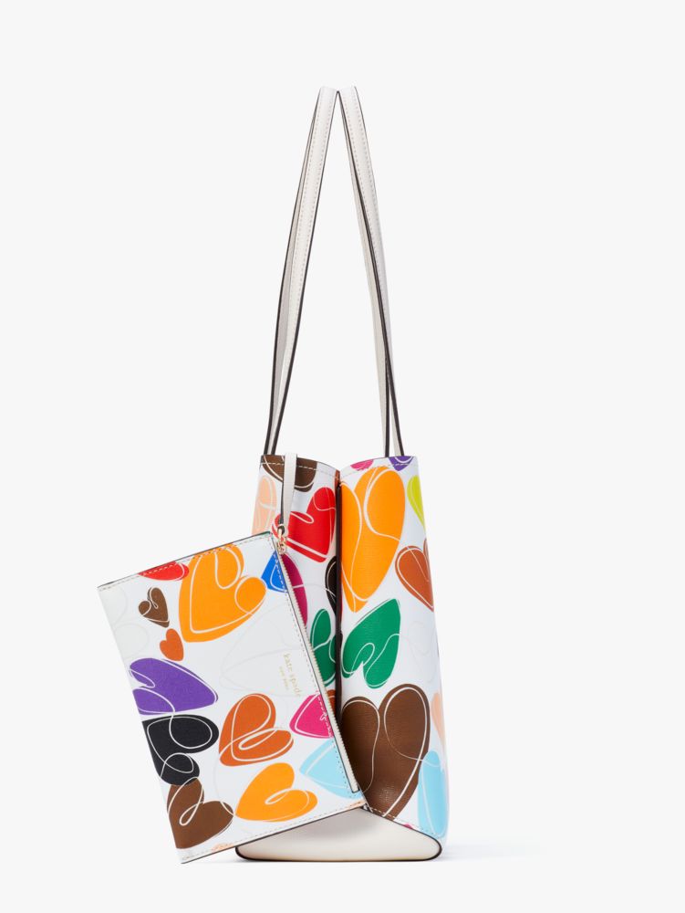 Kate Spade Surprise 1-day sale on Pride rainbow & heart handbags