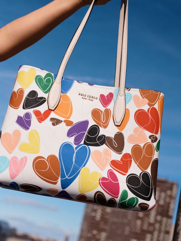 kate spade new york All Day Heart Tote - Macy's