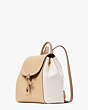 Kate Spade,knott colorblocked medium flap backpack,Medium,