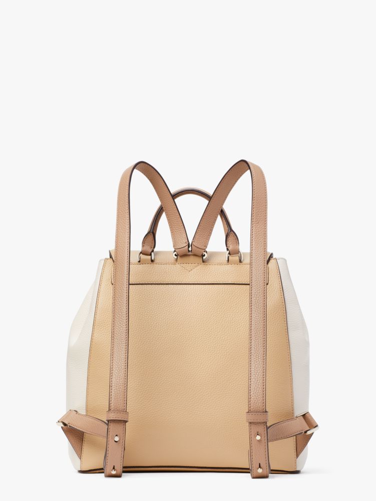 Kate Spade,Knott Colorblocked Medium Flap Backpack,