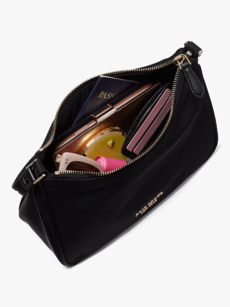 サム ザ リトル ベター キューカンバー フローラル プリント ファブリック スモール ショルダー バッグ, , Product