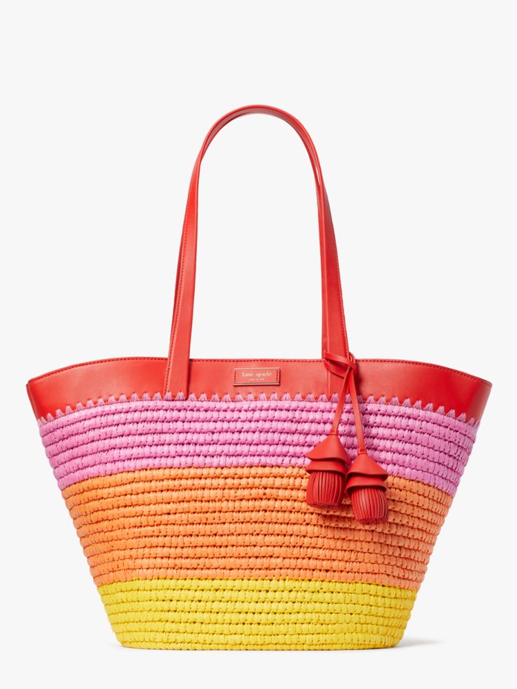 Kate spade hot sale straw handbags