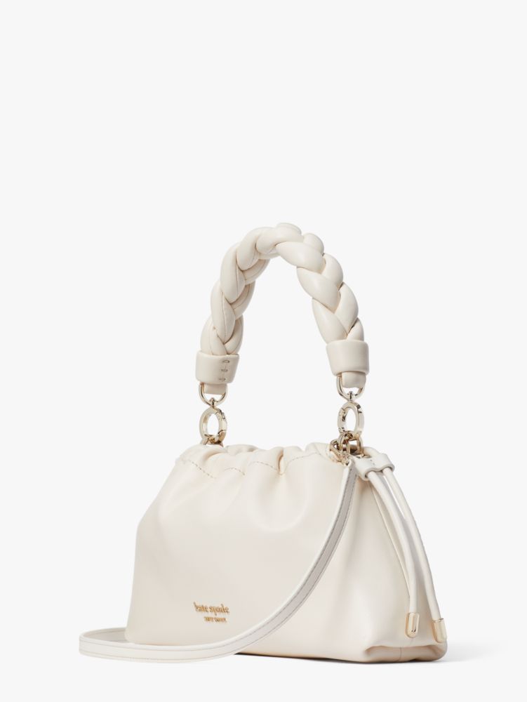 kate spade new york Small Meringue Smooth Leather Crossbody - Macy's