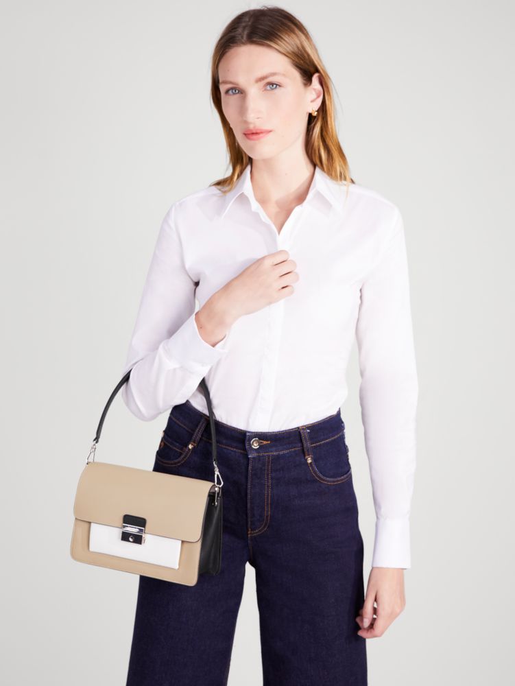 Kate Spade,Voyage Colorblocked Medium Shoulder Bag,