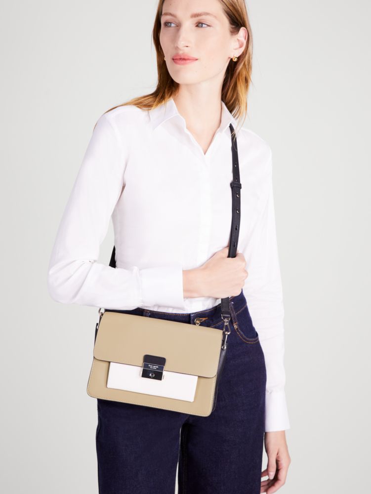 Kate Spade,Voyage Colorblocked Medium Shoulder Bag,