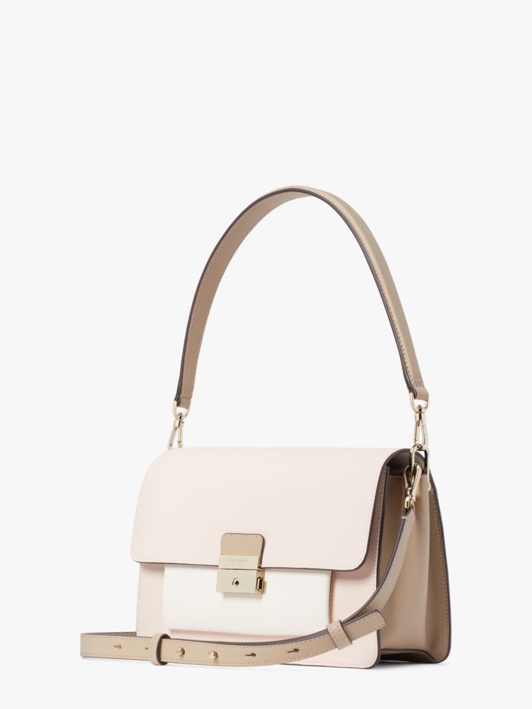 Kate Spade,Voyage Colorblocked Medium Shoulder Bag,shoulder bags,Medium,Casual,Pale Dogwood Multi