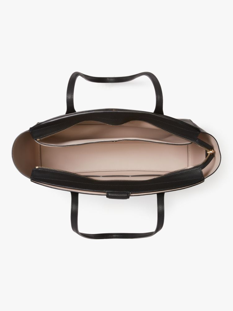 Kate Spade,ヴォヤージュ スモール グレイン テクスチャード レザー ラージ ワーク トート,バッグ,