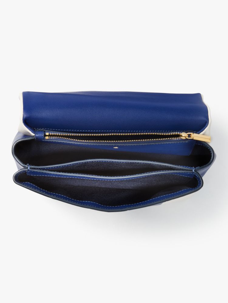 Kate Spade,Carlyle Striped Medium Shoulder Bag,
