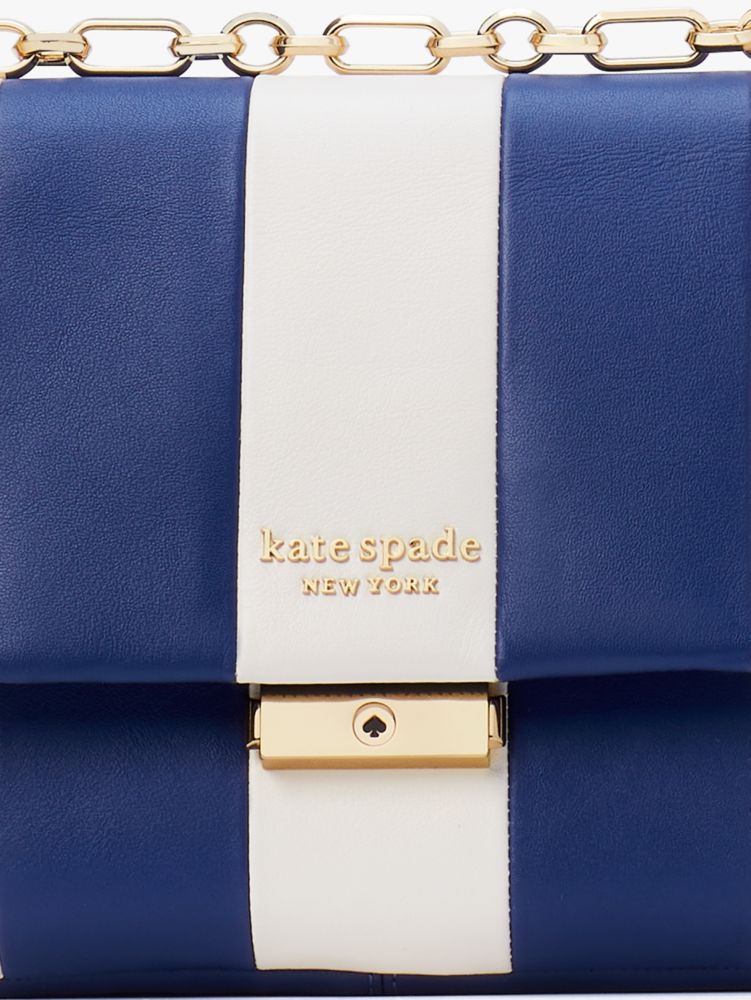 Kate Spade,Carlyle Striped Medium Shoulder Bag,