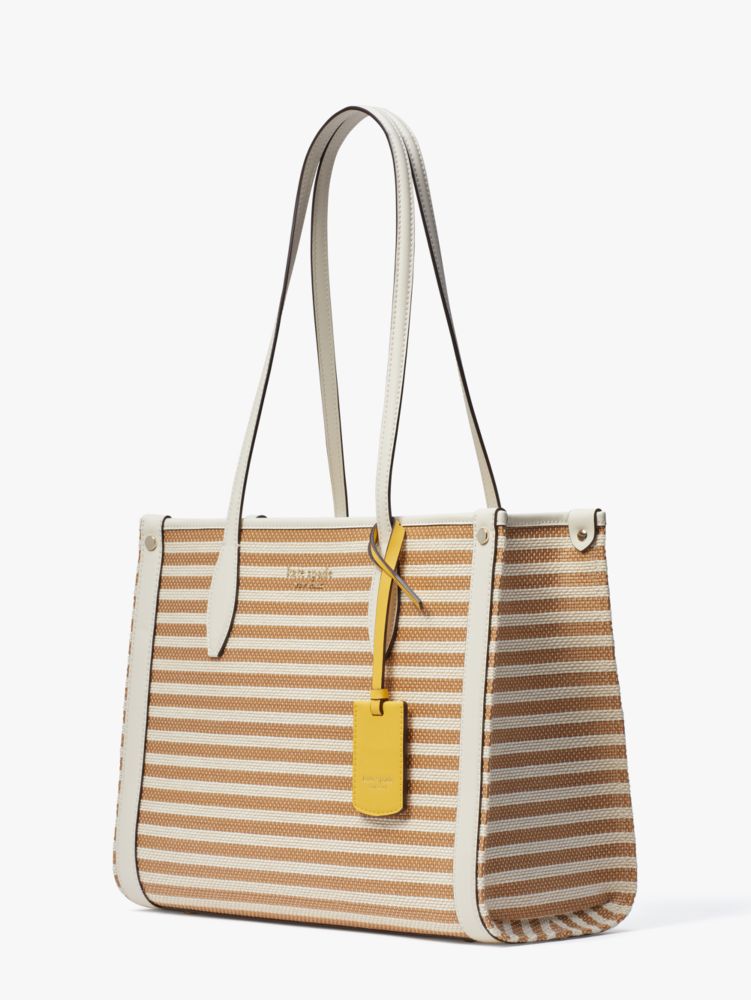 Kate Spade,Market Striped Medium Tote,tote bags,Medium,Casual,