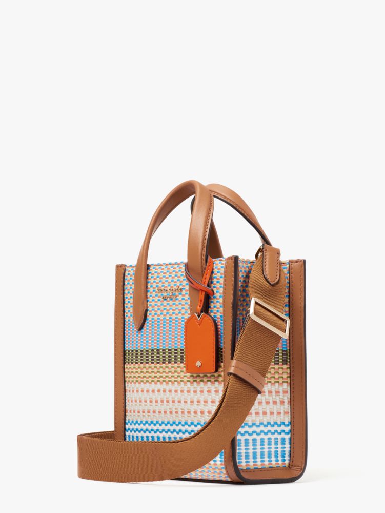 Manhattan Striped Mini Tote