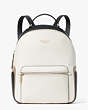 Kate Spade,Hudson Colorblocked Large Backpack,backpacks,Large,Casual,Parchment Multi