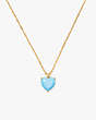 My Love December Heart Pendant, Turquoise, Product