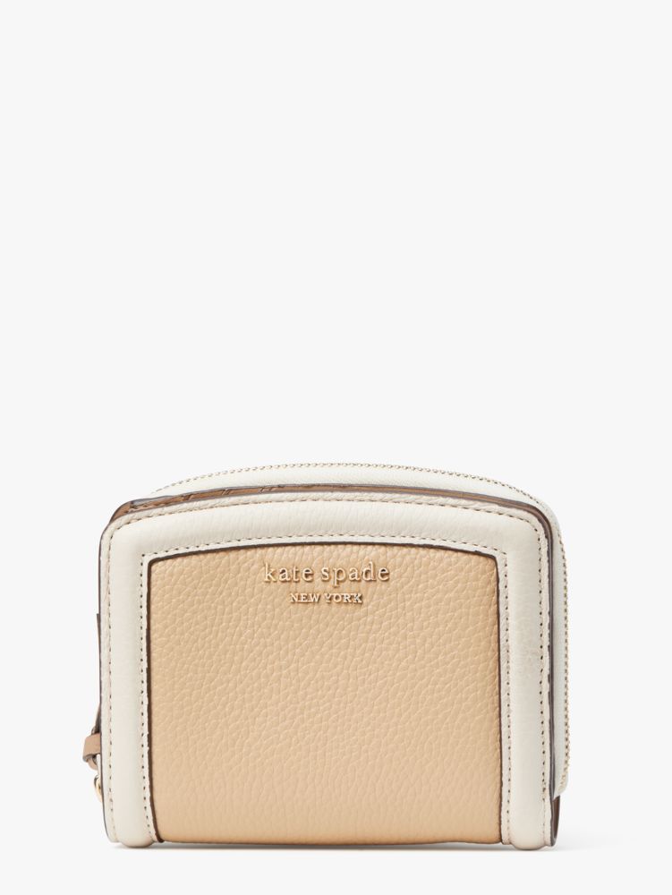 Kate Spade Knott Colorblocked Small Compact Wallet