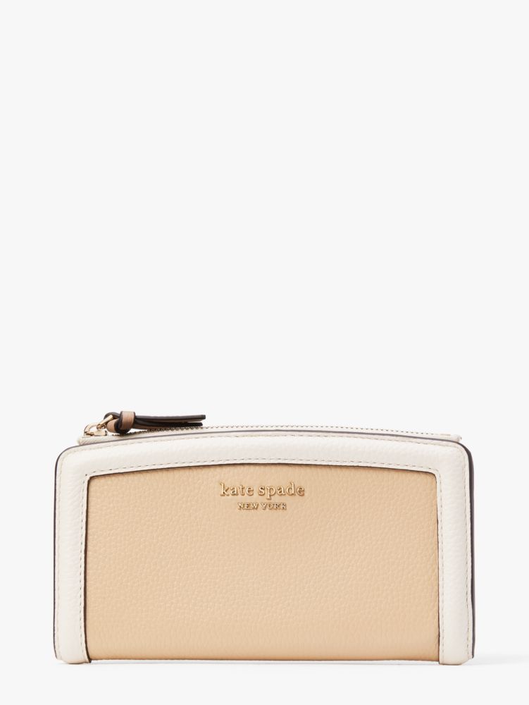 Kate spade color online block wallet