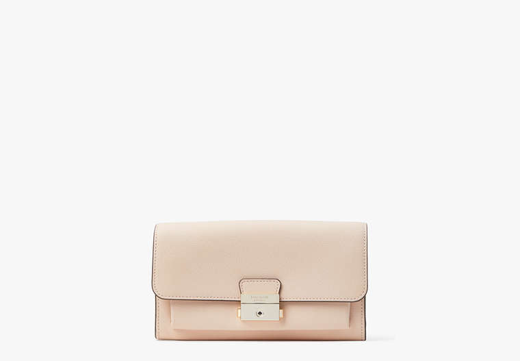 Kate Spade,Voyage Crossbody Wallet,Small,Evening,Pale Dogwood