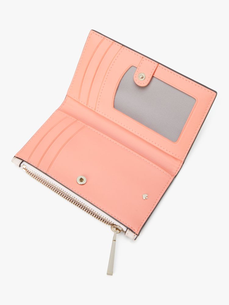 Tini Embellished Small Slim Bifold Wallet | Kate Spade New York